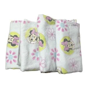 Disney Minnie Mouse Pink and Yellow Blanket